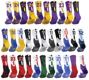 Популярные высококачественные профессиональные дизайнерские баскетбольные носки CY, мужские спортивные носки