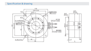Motor de articulación robótica CNC sin escobillas de alta precisión y alto torque, libre de mantenimiento - Product Image 3