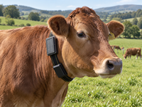 Traceur GPS solaire en gros pour bovins, étanche IP67, navigation mondiale, pour bétail et élevage intelligent