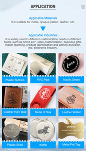 เครื่องแกะสลักเลเซอร์ Perfect Laser 10W แบบตั้งโต๊ะ ไฟฟ้า โฟกัสอัตโนมัติ ขนาดเล็ก พกพาสะดวก ความแม่นยำสูง แกะสลักเร็ว สำหรับโลหะ หนัง PVC พลาสติก - Product Image 3