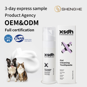 Pasta Dental Específica para Mascotas - Fórmula Comestible, Universal para Perros y Gatos, Refresca el <span class=keywords><strong>Aliento</strong></span> y Elimina el <span class=keywords><strong>Mal</strong></span> Olor, Cuidado Diario para la Limpieza Dental - Product Image 2