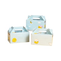 Boîtes en papier d'emballage alimentaire personnalisées Boîtes jetables pour petit déjeuner Boîtes à déjeuner blanc en carton Contenants d'emballage à emporter pour pain de fast-food