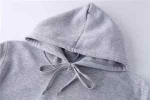 Unisex High Quality Pullover Hoodies Custom Puff Printing and Embroidery Logo Streetwear Blank <b>Sweatshirts</b> for <b>Men</b>-Wholesale - Product Image 4