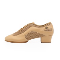 Chaussures de danse BD personnalisées neuves en cuir maillé unisexe enseignement et formation chaussures de danse de salon pour hommes chaussures de danse latine pour femmes