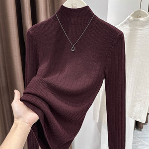 <span class=keywords><strong>Maglia</strong></span> Basica Aderente Lavorata a <span class=keywords><strong>Maglia</strong></span> Stile Retrò da <span class=keywords><strong>Donna</strong></span>, Maglione Caldo alla Moda a Maniche Lunghe - Product Image 1