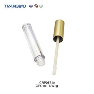 Tubos de Brillo Labial de Plástico Reciclado al por Mayor, Tubos de Brillo Labial Vacíos Transparentes, Etiqueta Personalizada, Tubo de Brillo Labial de 5 ml con Aplicador - Product Image 6