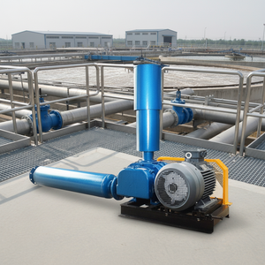 Soplador de Raíces de Alta Eficiencia y Larga Duración para Piscicultura, Acuicultura y Tratamiento de Aguas Residuales - Product Image 1