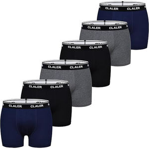 पुरुषों के अंडरवियर 6-टुकड़ा सेट-फैक्ट्री कस्टम ओम ओडम बॉक्सर और ब्रियल, 95% कपास 5% स्पेनिश, लक्जरी पैकेजिंग - Product Image 1