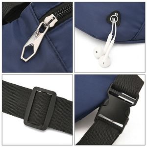 Wholesale Crossbody Bag Shoulder Bag Waterproof Custom Sports Waist Bag with Zipper - Product Image 4
