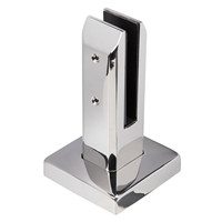 Rampe d'escalier réglable en acier inoxydable TOP, balustrade au design moderne personnalisé, support de main courante en verre ovale pour clôture de piscine