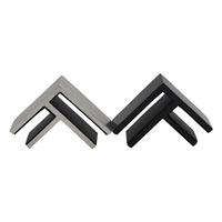 Support d'angle en acier inoxydable à 90 degrés pour balustrade en verre, fixation pour main courante et escaliers