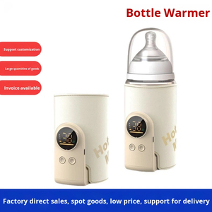 Kablosuz Şarj Edilebilir USB Güçlü Bebek Biberon Isıtıcı Yalıtım Örtüsü Gece Beslenmesi Dışarı Çıkışları Süt Isıtma için Taşınabilir - Product Image 3