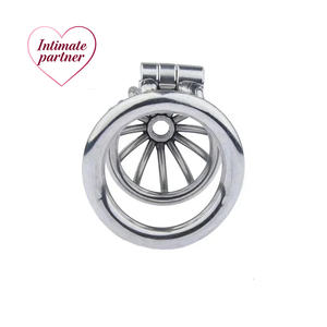 Jaula de Castidad Metálica Nueva para Hombre, Tipo 2, Anillo para Pene, Masturbación, SM, Dispositivos de Castidad Gay, Juguetes Sexuales para Adultos para Hombres - Product Image 2