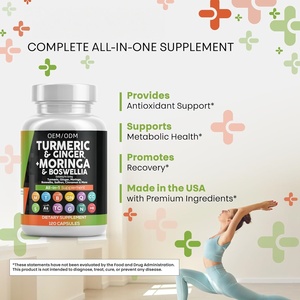 Capsules à base de plantes multiminérales pour adultes pour le soutien quotidien de la santé, stimulent l'énergie et l'immunité, favorisent la santé digestive et intestinale, 60 capsules - Product Image 5