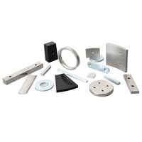 Aimant néodyme N42 personnalisé à haute intensité magnétique en ferrite de nickel, Alnico, NdFeB, formes cylindrique, annulaire, rond, disque, arc