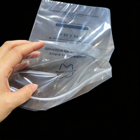 Sac de transport de spécimens médicaux à risque biologique en LDPE refermable avec fermeture éclair pour expédition, taille et couleur personnalisables, usage en laboratoire