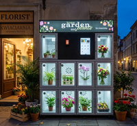 JOYVEND Distributeur Automatique de Fleurs avec Paiement Électronique, Certification CE, Fonctionnalité SDK