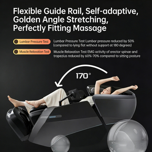 Chaise intelligente pour la santé avec capteur 6D, suivi de la fatigue sur 7 jours, double moteur 2700 tr/min, zéro gravité, IH-S930, chaise ultra pour le bureau - Product Image 1