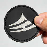 Patch en caoutchouc souple PVC 3D, badge en caoutchouc personnalisé pour veste, jean