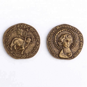 Monedas personalizadas de Metal, Token de plata <span class=keywords><strong>y</strong></span> oro, de buena calidad, barata, venta directa de fábrica - Product Image 5