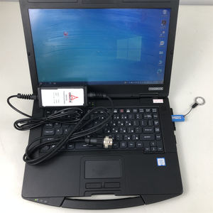Ordinateur portable Toughbook CF54 pour outil de programmation de diagnostic DEUTZ Fahr Niveau 6, clé de programmation DECOM Deutz SerDia 4.0 Pk SerDia 2010, dongle - Product Image 1