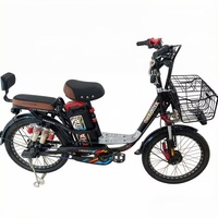 Nouveau modèle chinois 2026, vélo électrique de ville à batterie lithium 400W, 6 vitesses