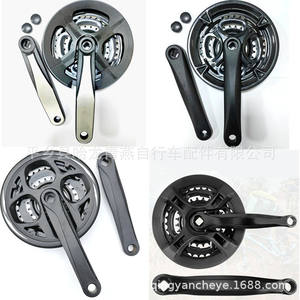 Juego de bielas de bicicleta de aleación con plato de 170 mm, brazo de biela hueco para bicicleta de montaña - Product Image 4