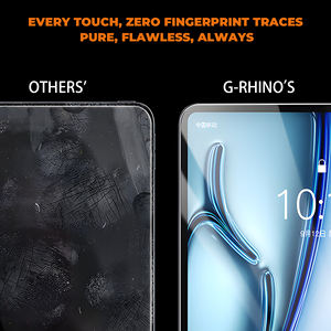 2025 Offre Spéciale 11 pouces 12.9 pouces Anti-reflet Anti-éblouissement protecteur d'écran en verre trempé avec plateau d'installation pour ipad <span class=keywords><strong>Pro</strong></span> - Product Image 5