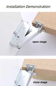 धातु गेट गुणवत्ता वाले दरवाजे के कैच और क्लोजर्स के लिए कम कीमत वाले हार्डवेयर हिंज दरवाजे की आपूर्ति करने वाली फैक्टरी - Product Image 5