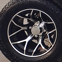 Voiture de golf électrique de luxe 4x4 pas chère 4 places