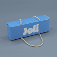 Emballage de cadeau de luxe Emballage avec impression de logo personnalisé Fenêtre en PVC Boîte en papier au design unique avec poignée en corde