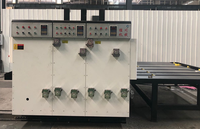 Máquina de Fabricación de Cartón Corrugado con Alimentador de Cadena, Impresión Flexográfica, Ranurado y Troquelado Rotatorio RS4 Slotter