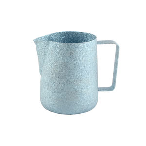 Jarra para espumar leche de titanio de 350ml, jarras de vapor para café con leche, capuchino, Latte Art Barista - Product Image 1