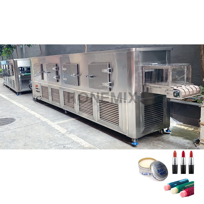 Hone Lipstick chiller machine petroleum jelly lip balm freezer deodorant stick wax cooling tunnel for cosmetics