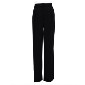 Modelos explosivos Pantalones de pierna ancha Dopaminebrights sueltos para <span class=keywords><strong>mujer</strong></span> Cintura alta Transpirable Tejido Oficina Ocio para el <span class=keywords><strong>verano</strong></span> - Product Image 1