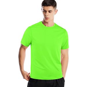 T-shirt personnalisé pour homme à manches courtes, séchage rapide, évacuation de l'humidité, coupe classique, col rond, jersey extensible, vêtements de sport - Product Image 2