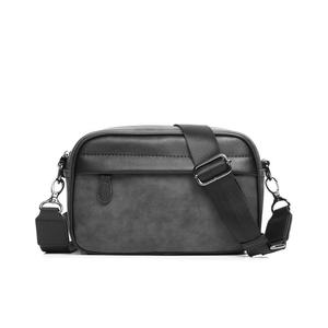 Sac à bandoulière en cuir personnalisé, sacs à bandoulière pour hommes, sacs messagers en cuir PU tissé de luxe pour hommes, design - Product Image 3