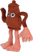 Peluche de bureau personnalisée de 12 pouces, style italien, en coton PP, avec motif de meme AI 'Brainrot', jouet de collection pour la décoration intérieure, drôle