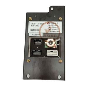 Pièces de machines de construction Jision PC200-7 PC210-7 PC360-7 Écran d'affichage d'excavatrice 7835-12-3006 7835-12-1013 Panneau - Product Image 2