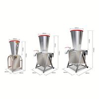 Automatische Tomatenpuree Maken Slijpmachine/Fruitgroentepulpverwerkingsmachine Fruitklopper Mixer