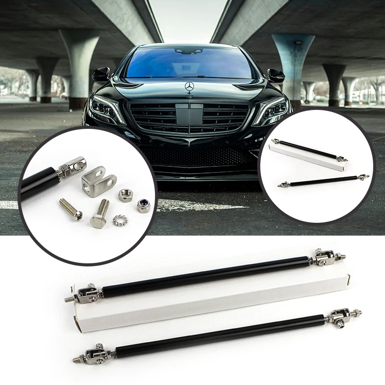 Kit Di Montaggio Paraurti A Sgancio Rapido In Alluminio - Bulloni E Fissaggi Auto - Colore Nero (4 Pezzi)