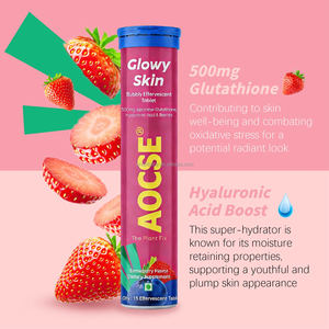 Tabletas Efervescentes <span class=keywords><strong>de</strong></span> Glutatión Natural OEM/ODM Más Vendidas, Suplemento para Adultos con Vitaminas C y E, <span class=keywords><strong>Ácido</strong></span> <span class=keywords><strong>Hialurónico</strong></span> para Recién Nacidos - Product Image 2