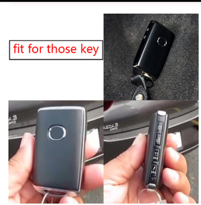 Housse de porte-clés télécommande en silicone, veste en cuir, pour Mazda 3 Alexa 2019 2020 Sedan, avec housse - Product Image 6