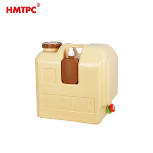Seau à eau en plastique HMTPC 30L avec robinet, pour le camping en plein air, conteneur portable de stockage d'eau pure - Product Image 4