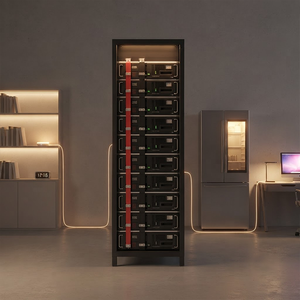 Standard Rack Mount Home Energy Storage System Rack Type Household Lithium <b>Battery</b> Solar Power <b>Backup</b> Cabinet Wholesale - Product Image 6