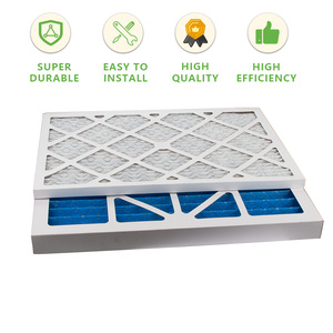 Proveedor Oro OEM/ODM Filtro de Aire HVAC AC de Cartón Plegado para Techo 12x12x1 20x20x1 20x25x4 21x21x1 - Product Image 4