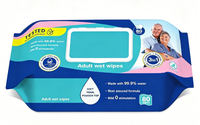 Lingettes pour adultes de grande taille, écologiques, les plus vendues, jetables, ultra douces, non tissées, parfumées, en gros