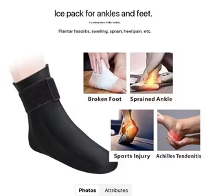 Calcetines de Gel Frío para Terapia de Hielo, Calcetines Flexibles para Alivio del Dolor - Product Image 3