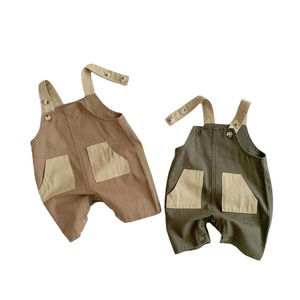 Printemps et été vêtements pour bébés poche mode garçon portant un <span class=keywords><strong>pantalon</strong></span> coton bébé <span class=keywords><strong>pantalon</strong></span> - Product Image 1