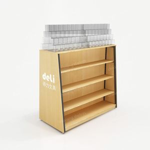 Espositore negozio di cancelleria sta <span class=keywords><strong>per</strong></span> penna moderna in legno espositore <span class=keywords><strong>per</strong></span> libreria - Product Image 6